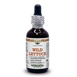 Wild Lettuce (Lactuca Virosa) Dry Herb Alcohol-Free Liquid Extract Glycerite 60 ml