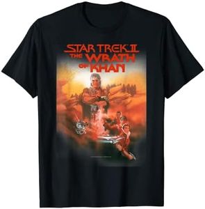 Star Trek The Wrath Of Khan Vintage Poster T-Shirt