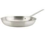 Winco Commercial-Grade Aluminium Fry Pan/Skillet, Natural Finish, 14"
