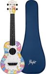 Flight Ukulele TUC-Kitty Print Travel Concert Ukulele with Bag