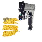 O&R® American Smith Wesson Airsoft Pistol Toy Gun with Laser Light (one Laser Light, 2 3D Light) - Black