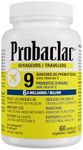 Probaclac Travelers Probiotics Reduce The Risk of Traveler's Diarrhea, Maintain Immune Functions and Help Support gastrointestinal Health. Contains 6.5 Billion Active Cells (9 strains) (60)