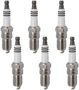 ENA Set of 6 Platinum Spark Plug for SP432 AGSF32FM AWSF32F Compatible with Ford Lincoln Mazda Mercury Buick F150 F-250 Explorer Expedition Contour Ranger Crown Victoria 1985-2009 V6 3.0L 4.6L