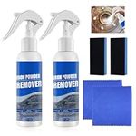 Fengyang 2pcs Iron Powder Remover, Car Rust Removal Spray, Car Rust Remover Spray Metal Surface Chrome Paint Car Cleaning, Iron Powder Remover for Car Automobile Wheels