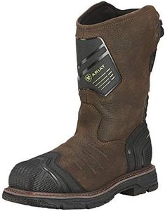 Ariat Mens Catalyst VX Work Wide Square Toe Waterproof Composite Toe Work Boot Bruin Brown 9