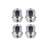 RYBO Set of 4 Alloy Wheel Nuts M12 x 1.5, Taper, 19mm Hex, Compatible With Ford Alloy Wheels & More