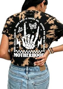 Comfort Breastfeeding Shirts for Women Zip Nursing Tops Causal Distressed Acid Washed Maternity Tees