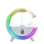 Docooler Humidifier - Cool Mist Humidifiers with Antigravity Design, Humidifier Integrated Switch, 350ml Large Capacity, Colorful Dazzling Light, Double Power-Off Protection,Fast Humidification Speed