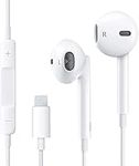 in-Ear Earphones Wired Stereo Sound Headphones for iPhone with Microphone and Volume Control,Active Noise Cancellation Compatible with iPhone 11/12/7/8P/X/iPod/XS/XR/13/14