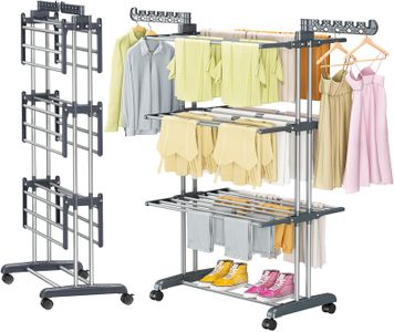PurKeep 4-Tier Clothes Drying Rack – Foldable Laundry Organizer