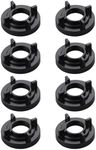 Mounting Lock Nut for Basin Faucet: 1/2" IPS Durable Easy Installtion Winged Locknuts Replacement Parts, Mounting Accessories for Bathroom Kitchen Faucet 8PCS