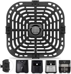 Air Fryer Grill Plate for Instant Pot Vortex Plus 6 in 1 6 QT Gourmia GAF735 6 QT Air Fryer, Air Fryer Accessories Replacement Parts Tray Grill Pan Crisper Plate Rack, Dishwasher Safe