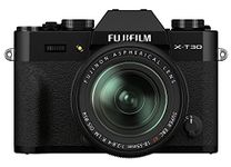 Fujifilm X-T30 II Mirrorless Camera Body, with XF18-55mm Lens Kit, Black