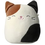 Squishmallows Official Kellytoy Plush 7.5 Inch Squishy Stuffed Toy Animal (Cam Calico Cat)
