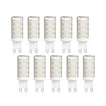 GY G9 LED Bulbs,3.2W Warm White 3000K Energy Saving Light Bulbs，Equivalent to 40W Halogen，520 Lumen No Flicker, Not Dimmable for Home Lighting Decor,10 Pack