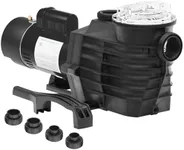 2.5 HP Inground Pool Pump | Dual Voltage | 6000GPH Max Flow | 78FT Head Lift | DoE-Compliant | 1.5" and 2" Fittings | Pool Pump for Inground Pools | 115V/230V AC 60HZ | Model J20006E