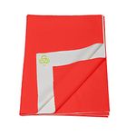 AVI FastDry Cotton Extra Absorbent Waterproof and Reusable Bed Protector/Dry Sheet for Baby- Medium 70x100 cm -Red