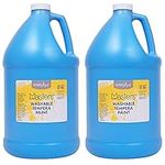 Little Masters® Washable Tempera Paint, Light Blue, Gallon, Pack of 2