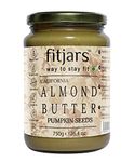 FITJARS Stone Ground Keto Vegan Almond Pumpkin Seeds Butter, 750 g