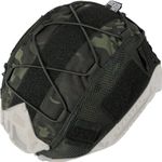 OneTigris Multicam Helmet Cover for Airsoft, Paintball (No Helmet, ZKB06 for Ballistic Fast Helmet in Size L and Fast PJ Helmet in Size L/XL, Multicam Black)