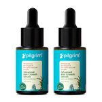 Pilgrim Redensyl 3% + Anagain 4% + 5% Capilia Stem Advanced Hair Growth Serum with Rosemary, Controls Hair Fall, Stimulates, Increase Hair Density | for Men & Women (30ml - Pack of 2)