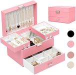 Dajasan Jewelry Box for Girls Women