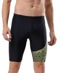 Speedo Men's Endurance 10 Medley Logo Jammer - True Navy & Lemondrizzle