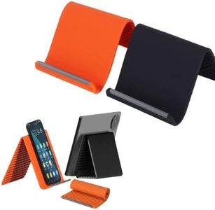 Flexible Silicone Aluminum Phone Holder Stand, 2026 New Bendable Rollable Foldable Design, Adjustable Phone Stands for Desk Use, Portable Rollable Multi-angle Stand for Phone Tablet Laptop (Mix)