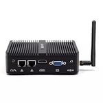 BASOARO Mini PC Windows 10, Mini Desktop PC, Celeron J4125 Processor, 32G RAM 512G SSD, Gigabit Ethernet, HD/VGA Display, 2*RS232 COM Port, Dual Band WiFi, BT