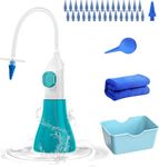 QUMOX Ear Wax Removal Kit, Manual Ear Irrigation System, Safe and Effective Ear Cleaner for Removing Built-Up Wax