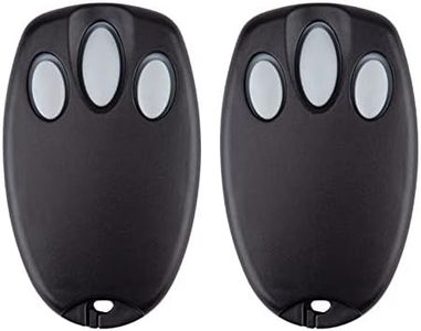 LAWOHO Lot de 2 émetteurs portatifs de rechange pour porte de garage Chamberlain Liftmaster Motorlift 94335E | 84335E | ML700 | ML500 | ML850 | Merlin + C945 | C840 Security + 433,92 MHz