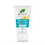 Dr Organic Skin Clear Face Wash, Cleansing, For Acne & Clear Skin, Salicylic Acid, Oily, Problem Skin, Natural, Vegan, Cruelty-Free, Paraben & SLS-Free, Recycled & Recyclable, Organic, 125ml