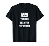 Baba The Man The Myth The Legend Tshirt Arabic Dad T-shirt