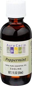 Pack of 1 x Aura Cacia Peppermint Pure Essential Oil - 2 fl oz
