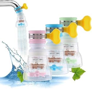 Kitchen Tap Extension Flexible Anti Splash Water Saving Movable Sink Faucet Expandable Water Tap Filter Shower Head Rotatable Nozzle Adapter Tap Extender Kitchen Sink (MULTI) (PACK OF 1)