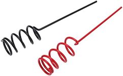 Spiral Fishing Rod Stand, Spiral Fishing Rod Holder 2Pcs Simple Operation Vinyl Coating for Most Places