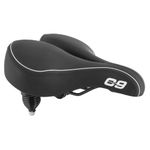 Cloud-9 Sunlite, Bicycle Suspension Cruiser Saddle, Cruiser Gel Sofa, Black