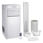 TOUGH MASTER Air Conditioning Unit 9000 BTU, WiFi enabled, 24 Hour Timer, Smart Sleep Mode & Window Venting Kit A/C 4-in-1 Portable Air Conditioner, Dehumidifier, Ventilation, Cooling Fan