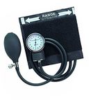 Timesco D05.105 Aneroid Sphygmomanometer, Emerald 'Clip On', 2 Tubes