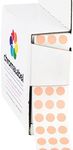 ChromaLabel 0.25 inch Small Sticky Tags - Color-Coding Dot Stickers, Ideal for Pricing, Office Supplies, Teachers - Comes with Handy Dispenser - Great for Retail, Manufacturing, Recreation