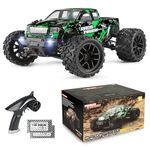 HAIBOXING 1:18 Scale All Terrain RC Car 18859E, 36 KPH High Speed 4WD Electric Vehicle with 2.4 GHz Remote Control, 4X4 Waterproof Off-Road Truck with Two Rechargeable Batteries