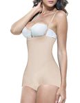 Vedette 123 Women's Lillian Strapless Body Shaper - Beige -