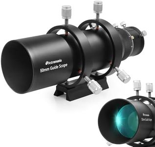 Astromania 50mm Compact Deluxe Finder & Guidescope Kit with 1.25" Double Helical Focuser - Guiding with The Mini-Guide Scope: So Astrophotography is Easier and Less Equipment