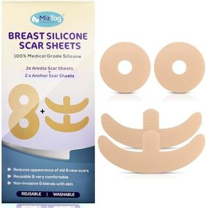 Breast Augmentation Must haves post op essentials - Silicone Scar Tape Breast Reduction for Breasts - After Breast Surgery Must Haves - Breast Silicone Scar Sheets