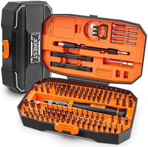 JOREST 152 in 1 Precision Screwdriver Set, Tool Gifts for Men, Magnetic Tool Kit with Torx Triwing Bits, Repair for Electronics,Macbook, Laptop, PC, RC, PS5, iphone,Jewelers, XBOX, Glasses