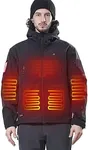 DEWBU Heated Jacket for Men with 12