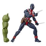 Marvel Legends Series Union Jack 6-inch Collectible Action Figure Toy for Ages 6 and Up with Accessories