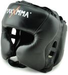 MaxxMMA Boxing Headguard, Adjustable Protection Headgear, Effective Impact Absorption, MMA Training, Muay Thai Headgear,Sparring, Martial Arts, Karate