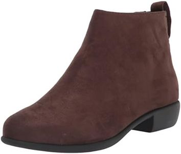 Aerosoles Women's Sloan Ankle Boot, Brown Faux Suede, 9 Wide