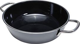 Silit Uncoated Professional Silargan Functional Ceramic Roasting Pan, Black, 28 cm